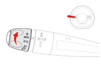 Acendimento automático das luzes 