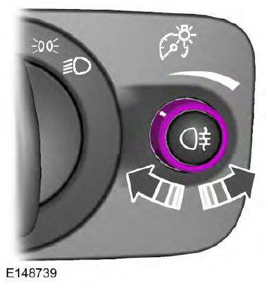 Controle da iluminação dos instrumentos - 5 portas