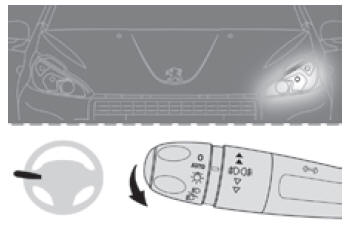 Luzes de estacionamento