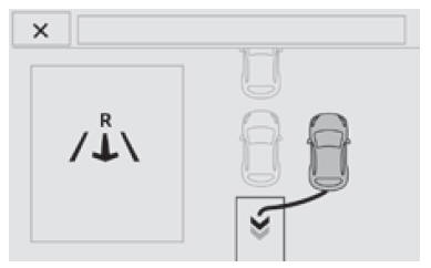 Entrada num espaço entre veículos