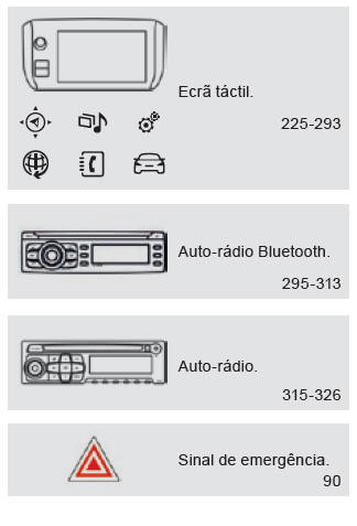 Consola do meio 