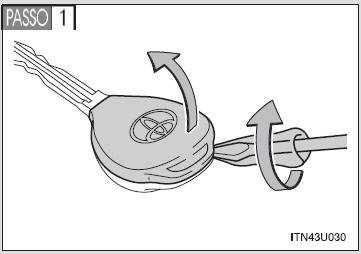 Substituição da bateria